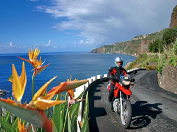 Mit dem Motorrad unterwegs auf Madeira