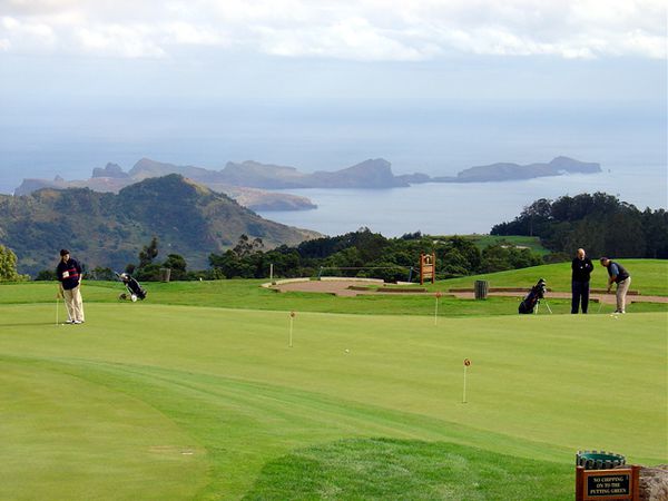Santo da Serra Golfplatz auf Madeira