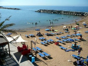 Golden Sand Beach in Calheta