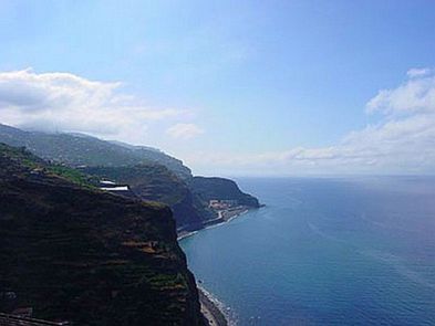 Blick auf die Südküste Madeiras
